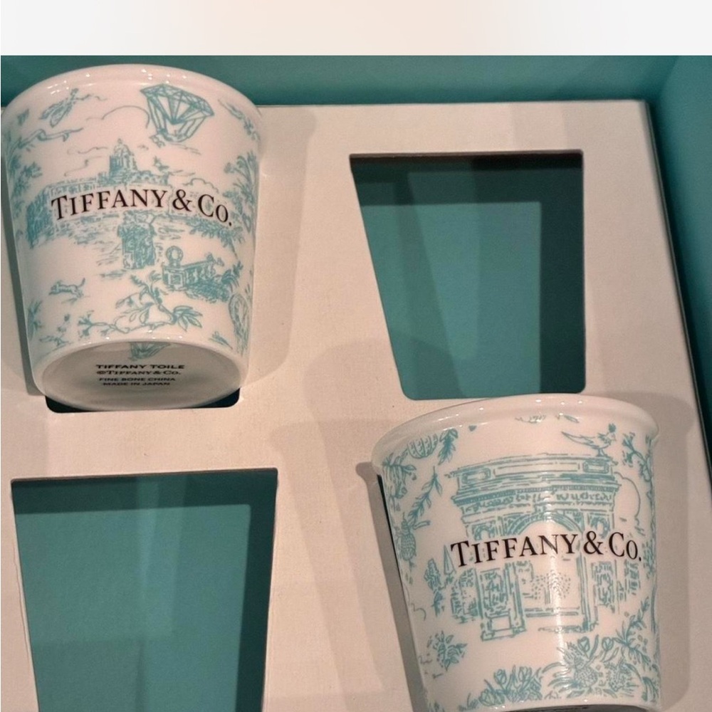 Tiffany & Co. Landmark NYC Espresso Set